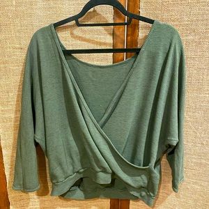 🫒Waffle knit pullover 🫒